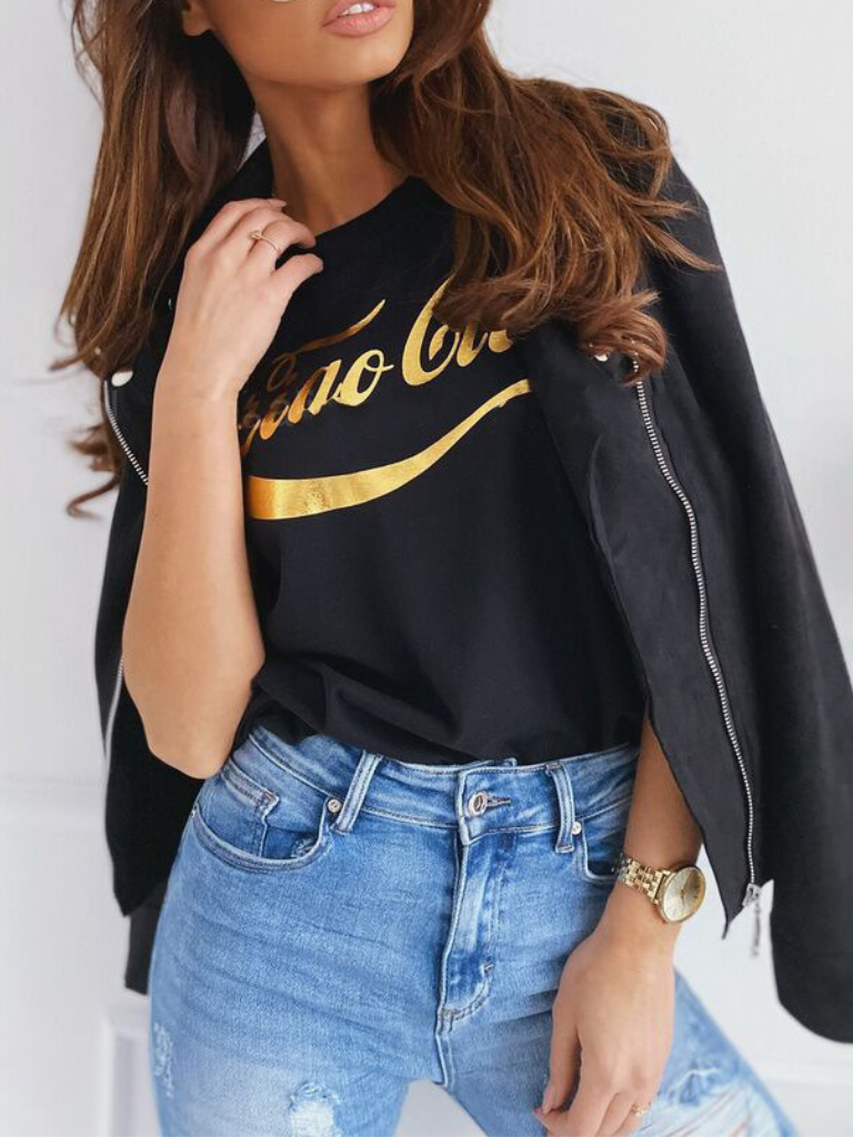 Sadie | Faux Suede Biker Jacket