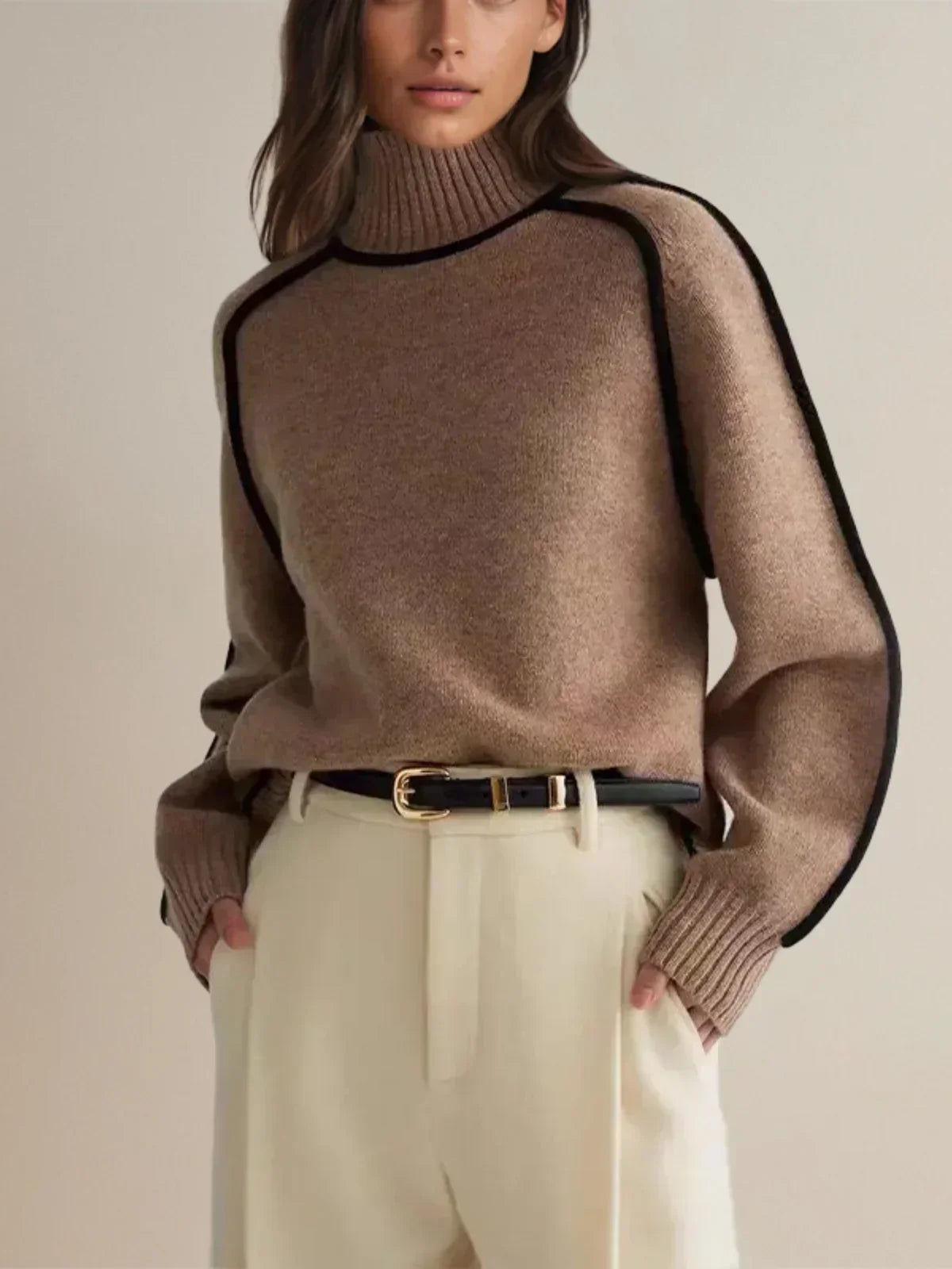 Lilia - Elegant Turtleneck sweater