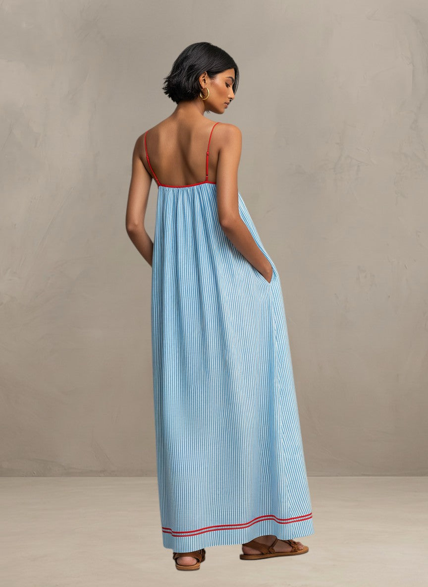 Pamela | Flowy Summer Maxi Dress