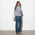 Lunea Mode® | The Colette - Effortless Zip-Up Knit Bomber Cardigan