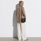 Lunea Mode® | The Charlotte - Relaxed Pure Cotton Linen Blazer