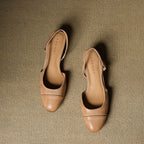 Reyna Genuine Leather Pumps