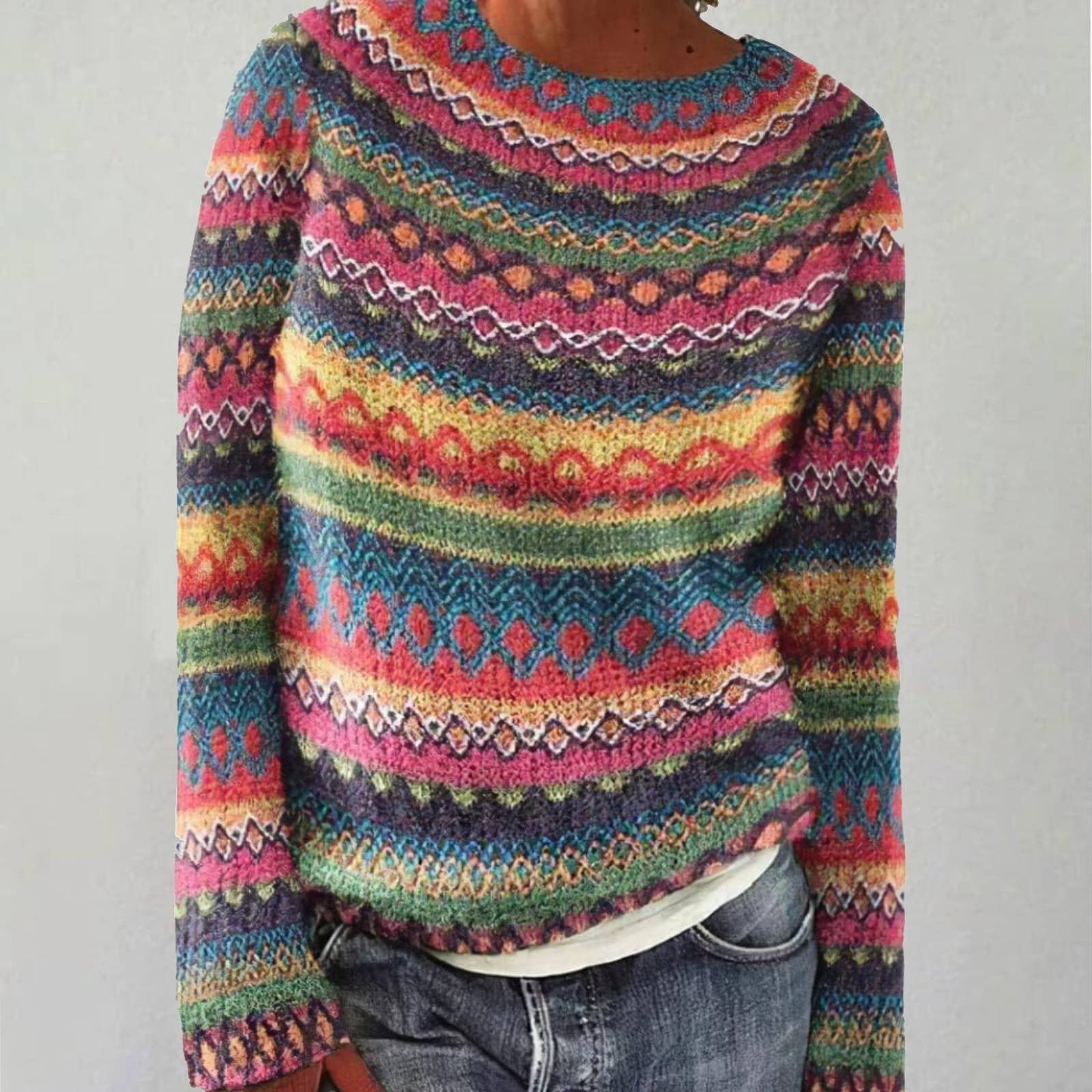 Emma™ - Cozy Retro Sweater
