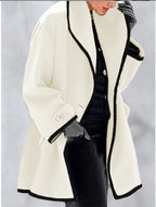 Yumi Wool Blend Long Coat