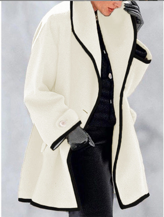 Yumi Wool Blend Long Coat