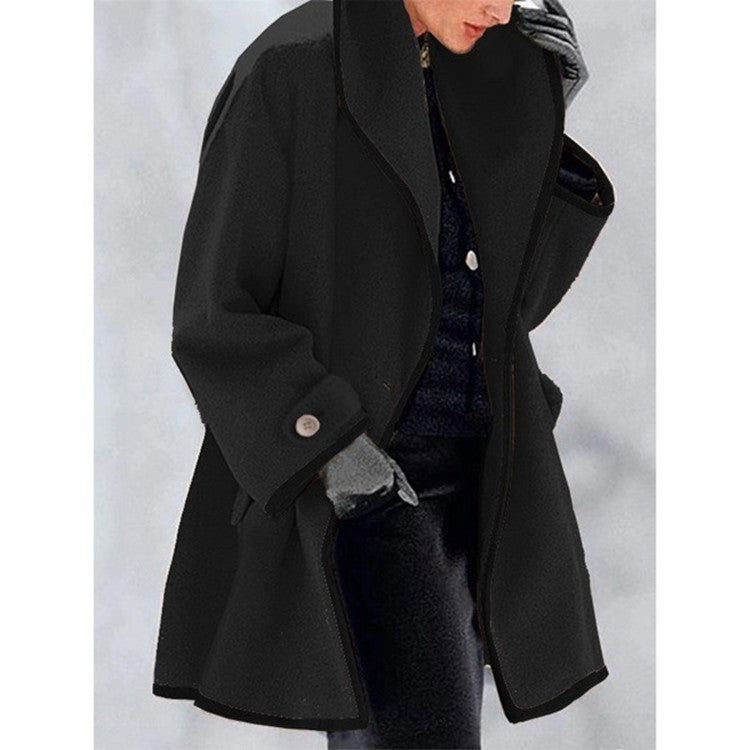 Yumi Wool Blend Long Coat