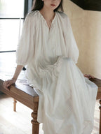 Bianca White Maxi Dress