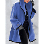 Yumi Wool Blend Long Coat