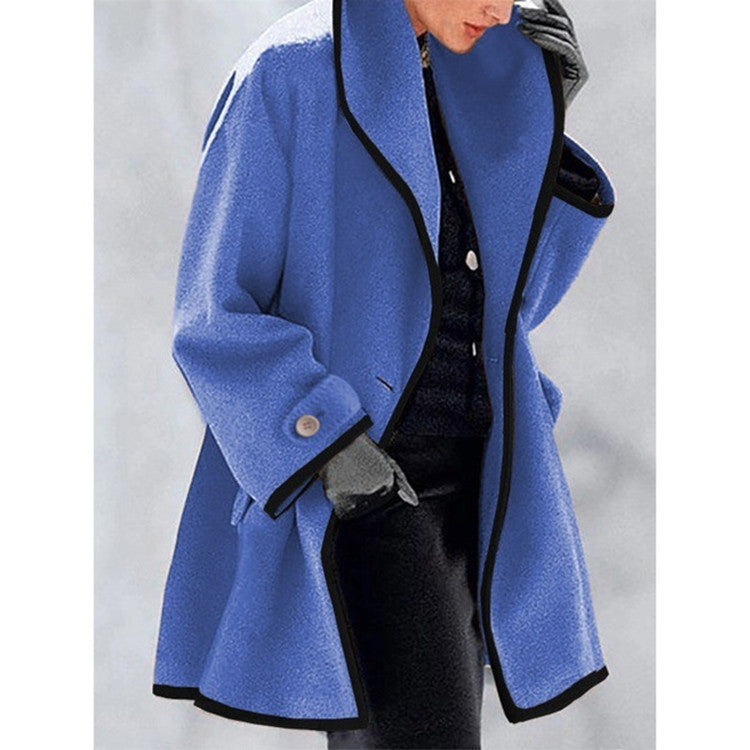 Yumi Wool Blend Long Coat