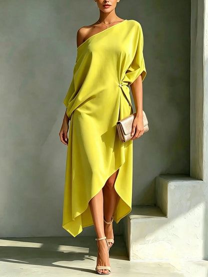 Camila – Elegant Asymmetric Dress