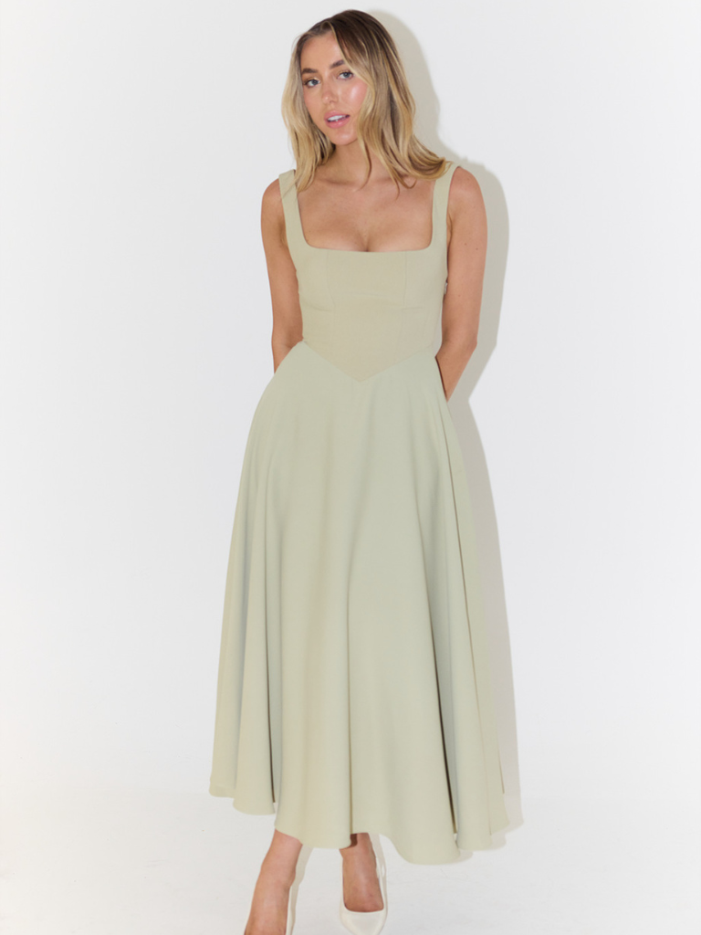 Melisa | Elegant Midi Dress