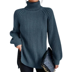 Eleanor™ | Cotton Ladies' Turtleneck for Winter