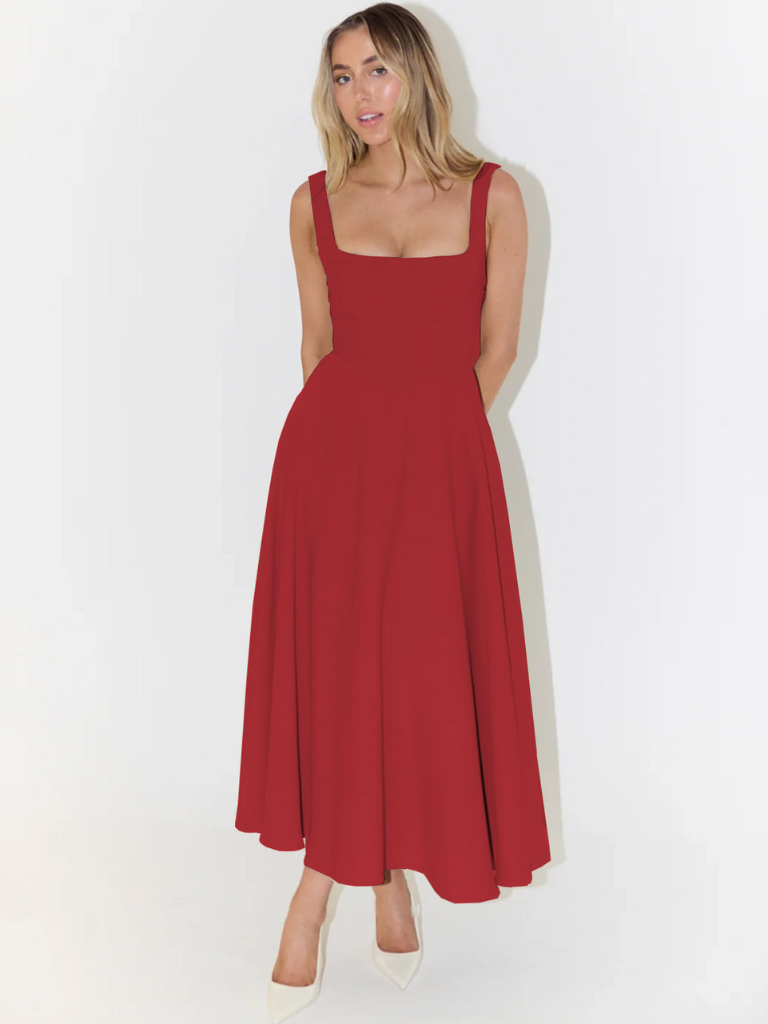 Melisa | Elegant Midi Dress