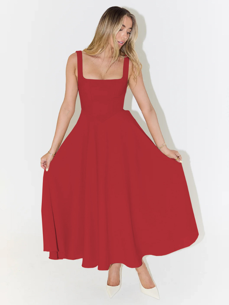 Melisa | Elegant Midi Dress