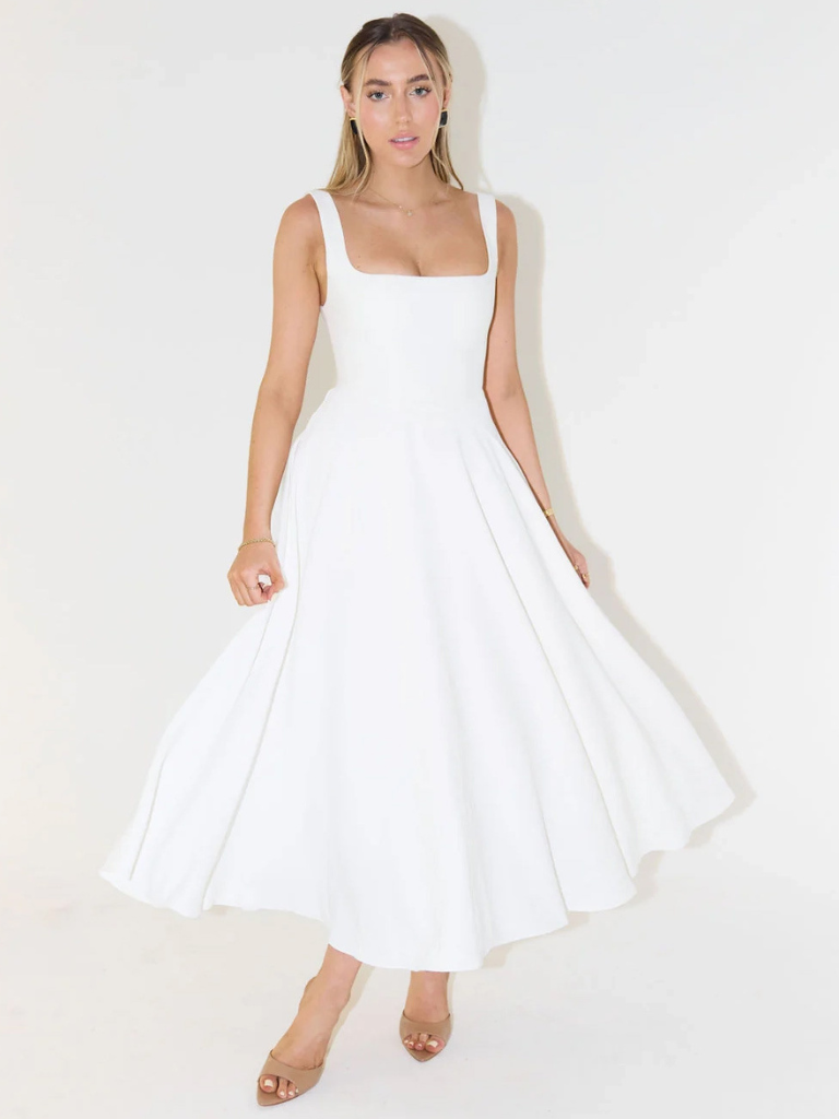 Melisa | Elegant Midi Dress