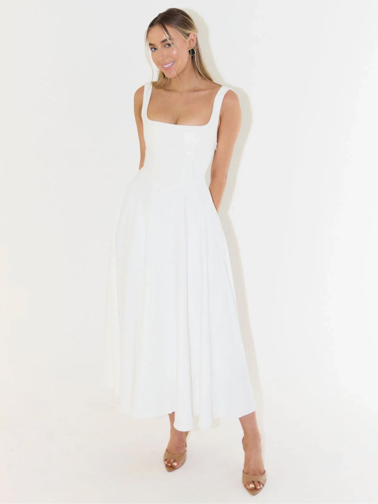 Melisa | Elegant Midi Dress