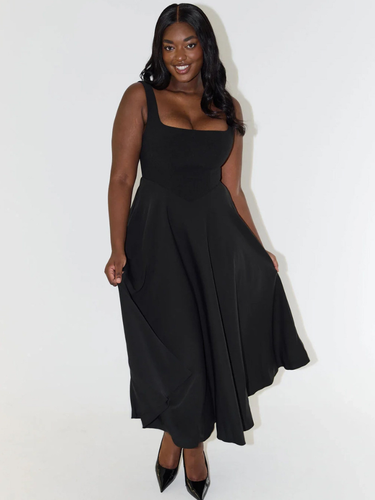 Melisa | Elegant Midi Dress