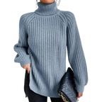 Eleanor™ | Cotton Ladies' Turtleneck for Winter