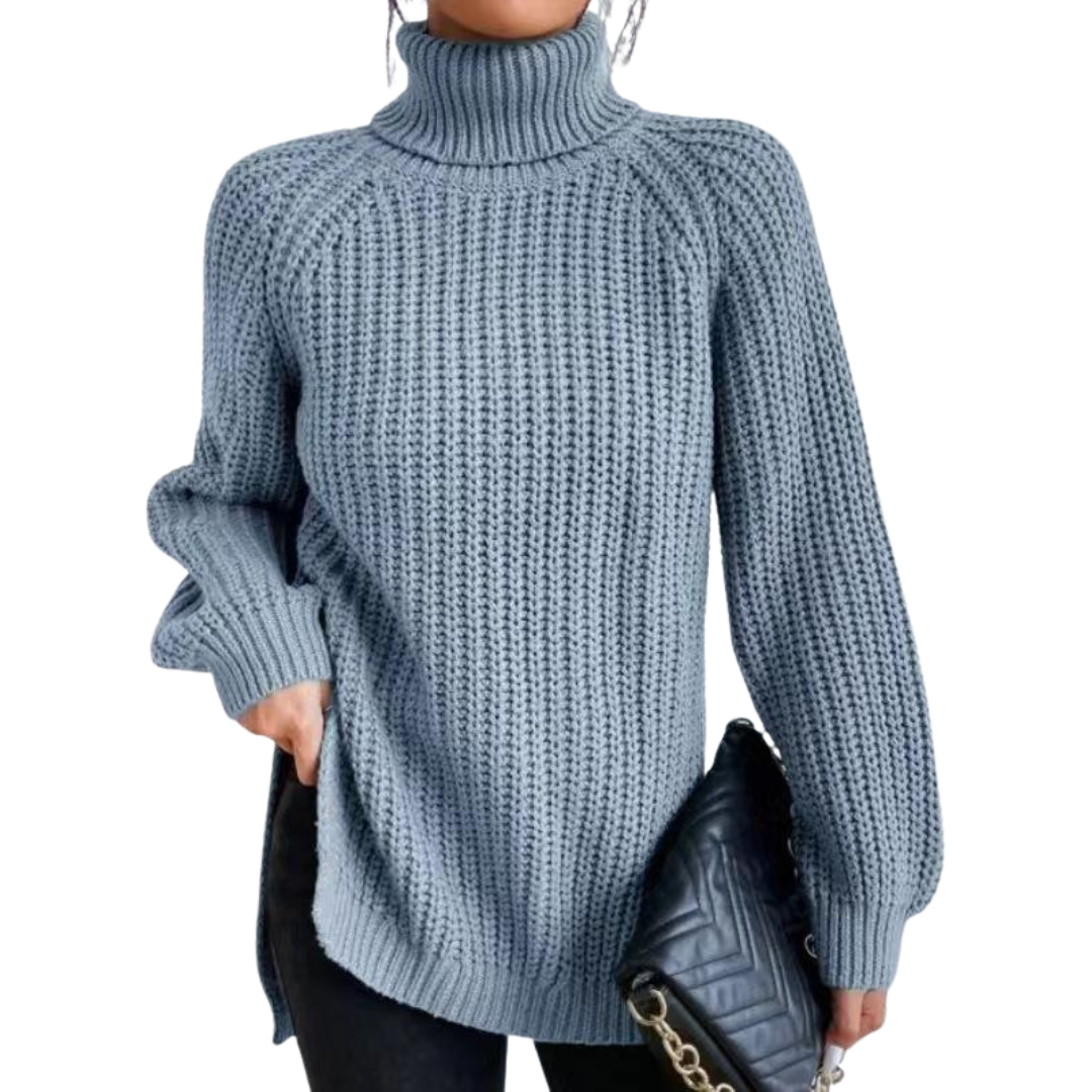 Eleanor™ | Cotton Ladies' Turtleneck for Winter