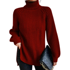 Eleanor™ | Cotton Ladies' Turtleneck for Winter
