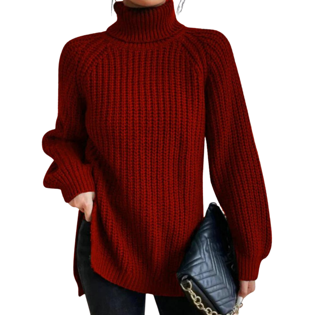 Eleanor™ | Cotton Ladies' Turtleneck for Winter
