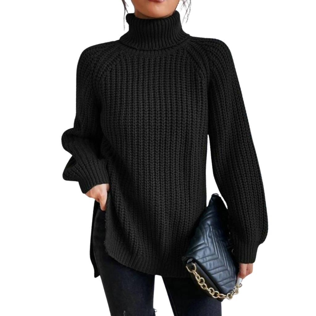 Eleanor™ | Cotton Ladies' Turtleneck for Winter