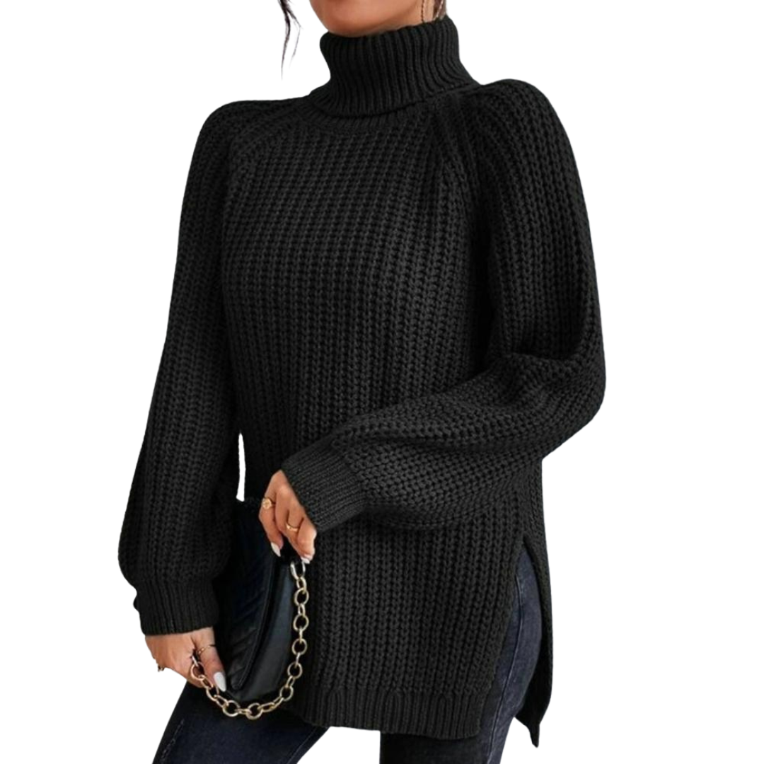 Eleanor™ | Cotton Ladies' Turtleneck for Winter