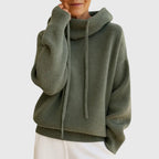 Eden - Drawstring Turtleneck Sweater