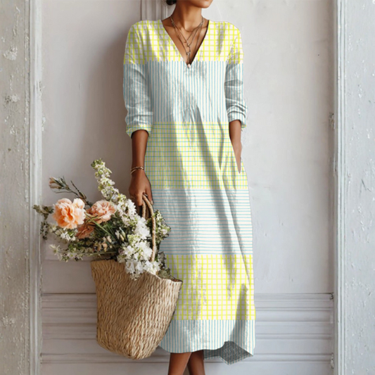 Olivia Airy Dress with Natural Elegance