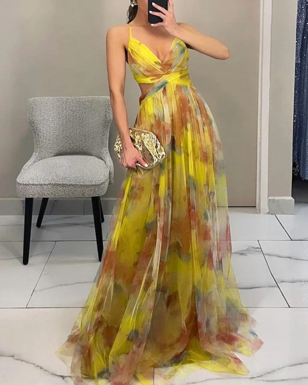Giselle | Captivating Floral Maxi Dress