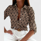 Lisette | Elegant Long Sleeve Blouse