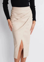 Maeve Leather Skirt