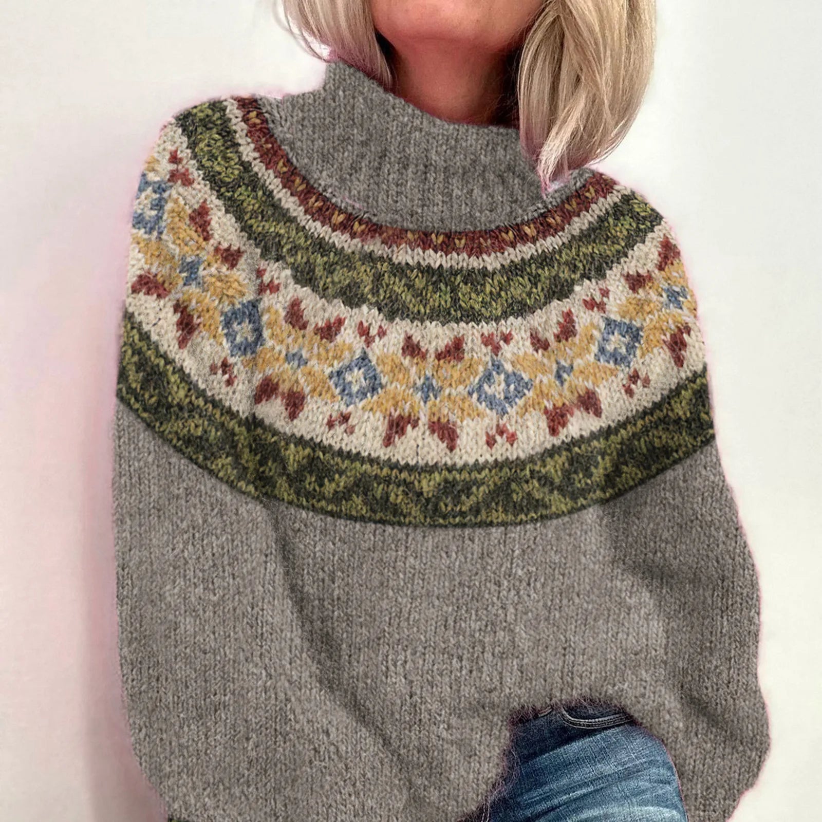 Colorful Premium Knit Sweater