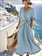 Elise | Coastal Boho Dress