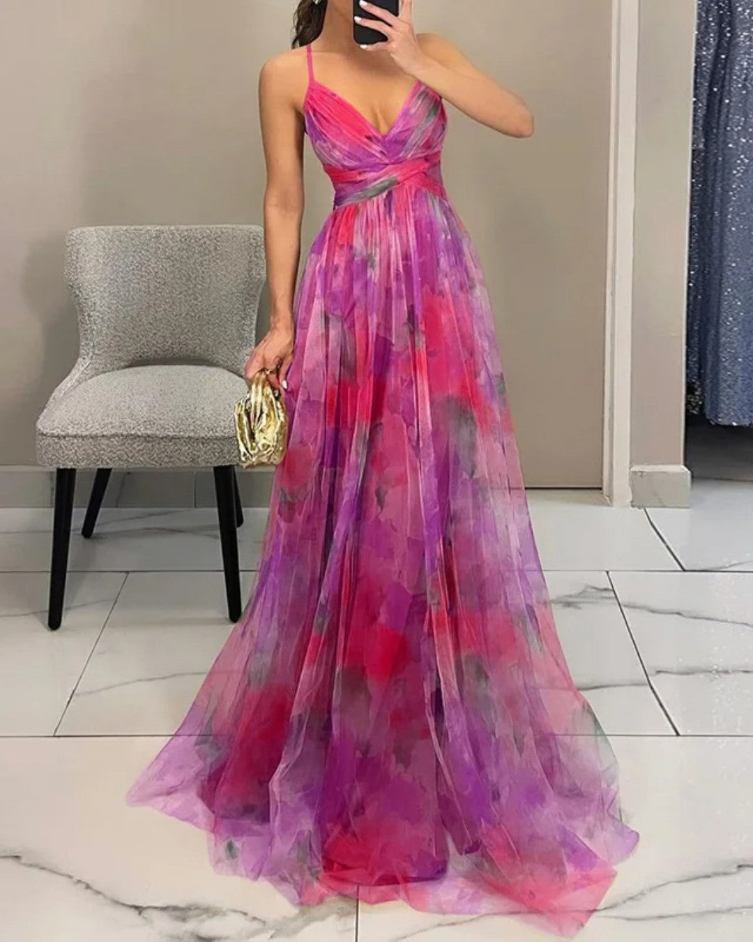 Giselle | Captivating Floral Maxi Dress