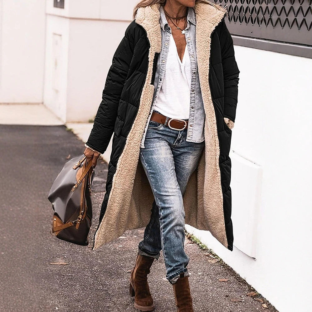 Aspen Long Plush-Lined Winter Coat