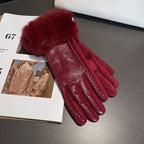 Luxe Faux Fur Warm Winter Gloves
