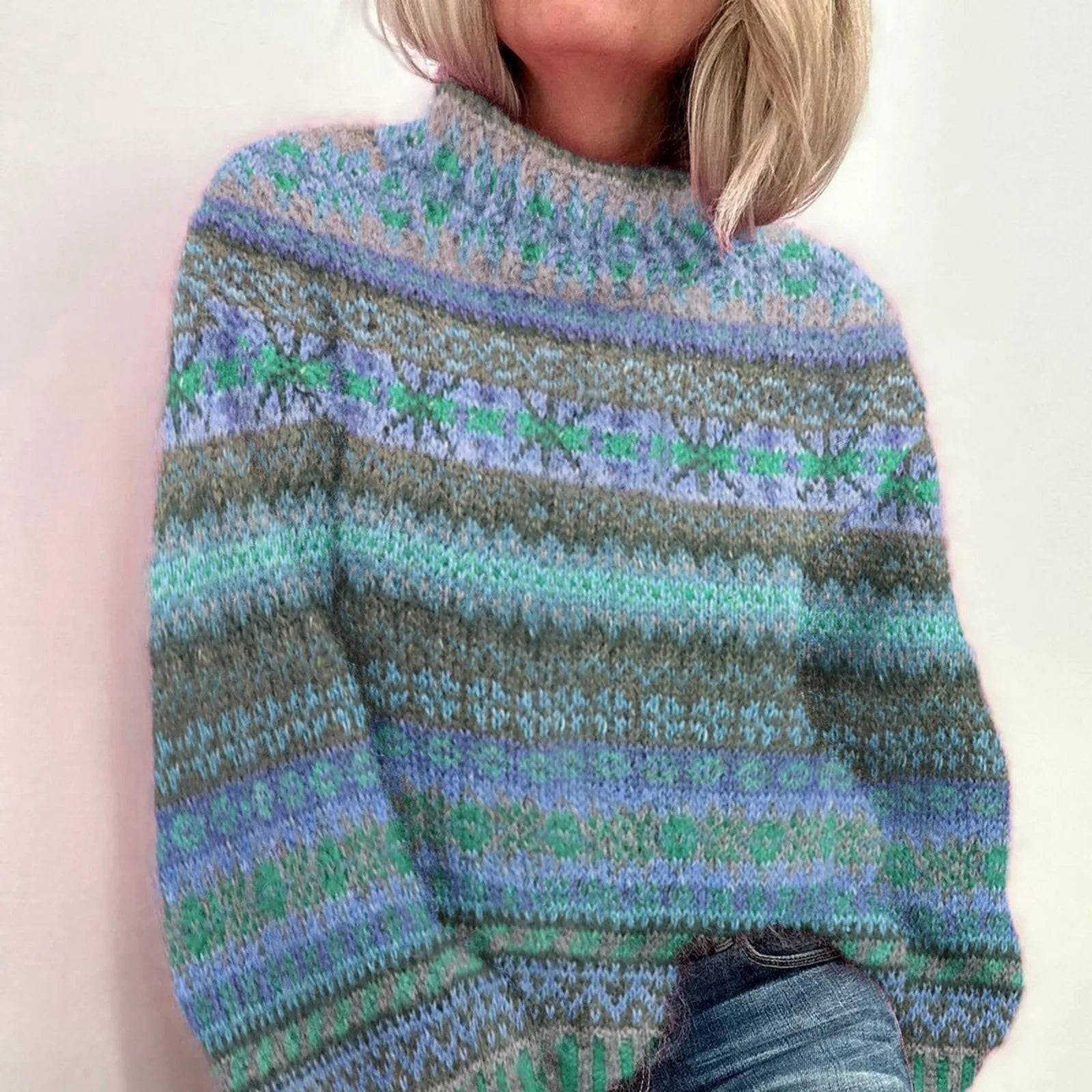 Colorful Premium Knit Sweater