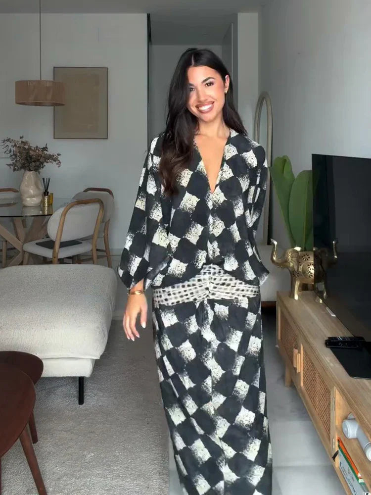 Marine | Elegant Maxi Dress