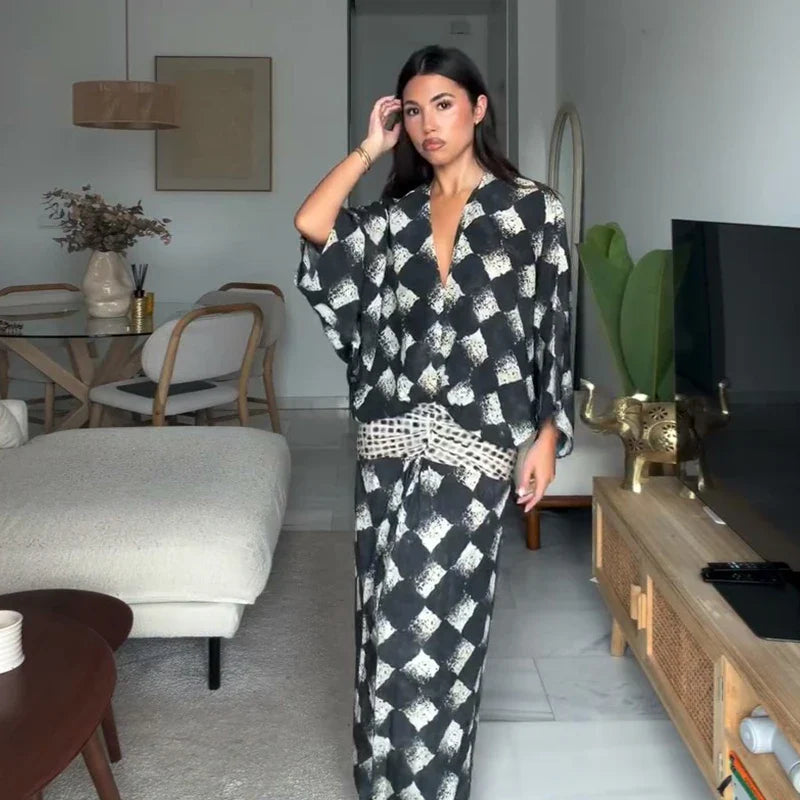 Marine | Elegant Maxi Dress