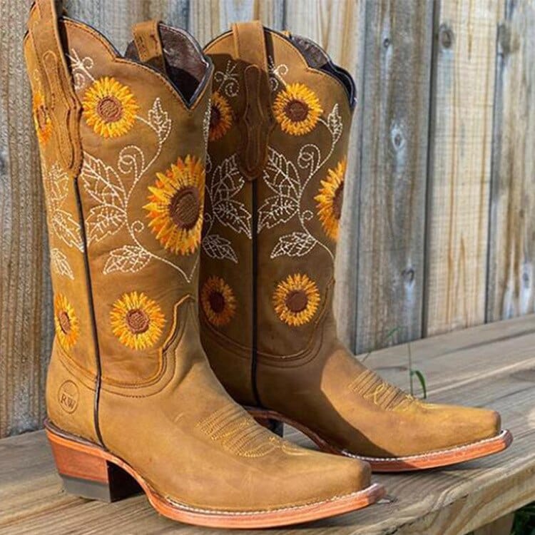 Sunset Bloom Boots
