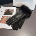 Luxe Faux Fur Warm Winter Gloves