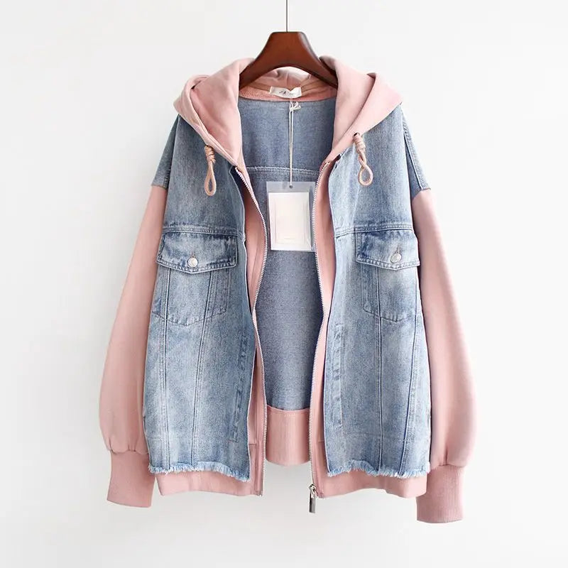 Eloise | Denim Jacket with Hoodie
