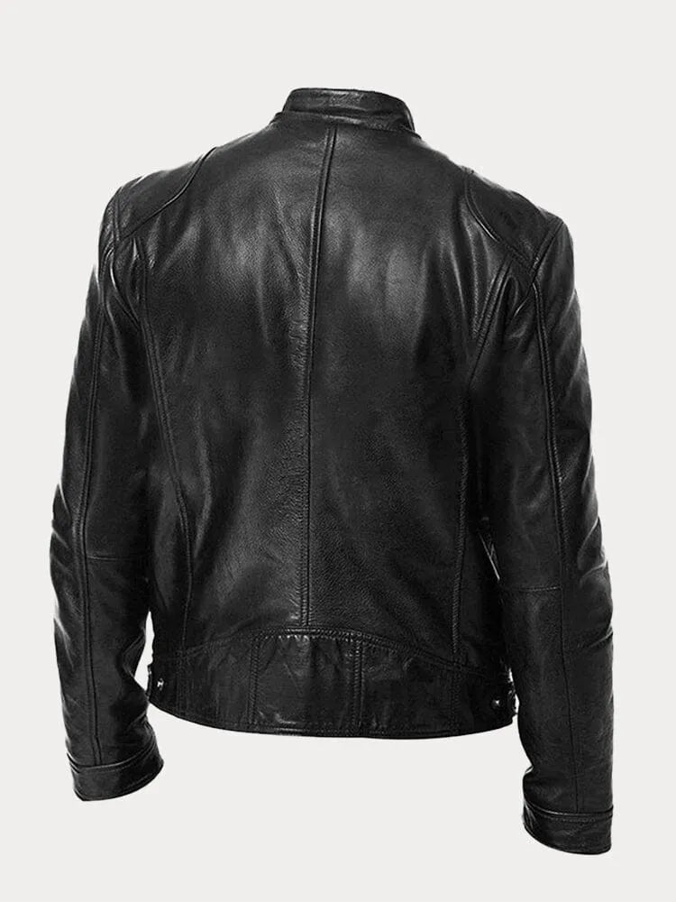 Damien | Classic Leather Jacket
