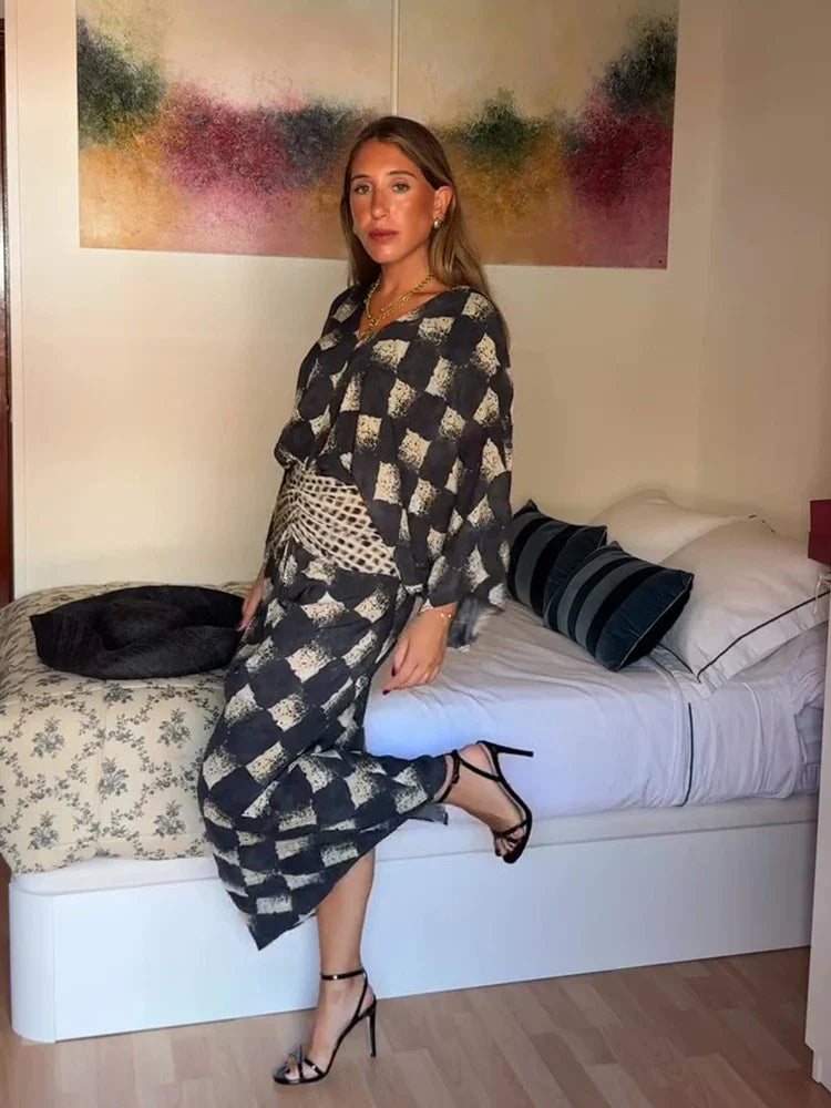 Marine | Elegant Maxi Dress