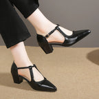 Vivienne | Classic T-Strap Shoes