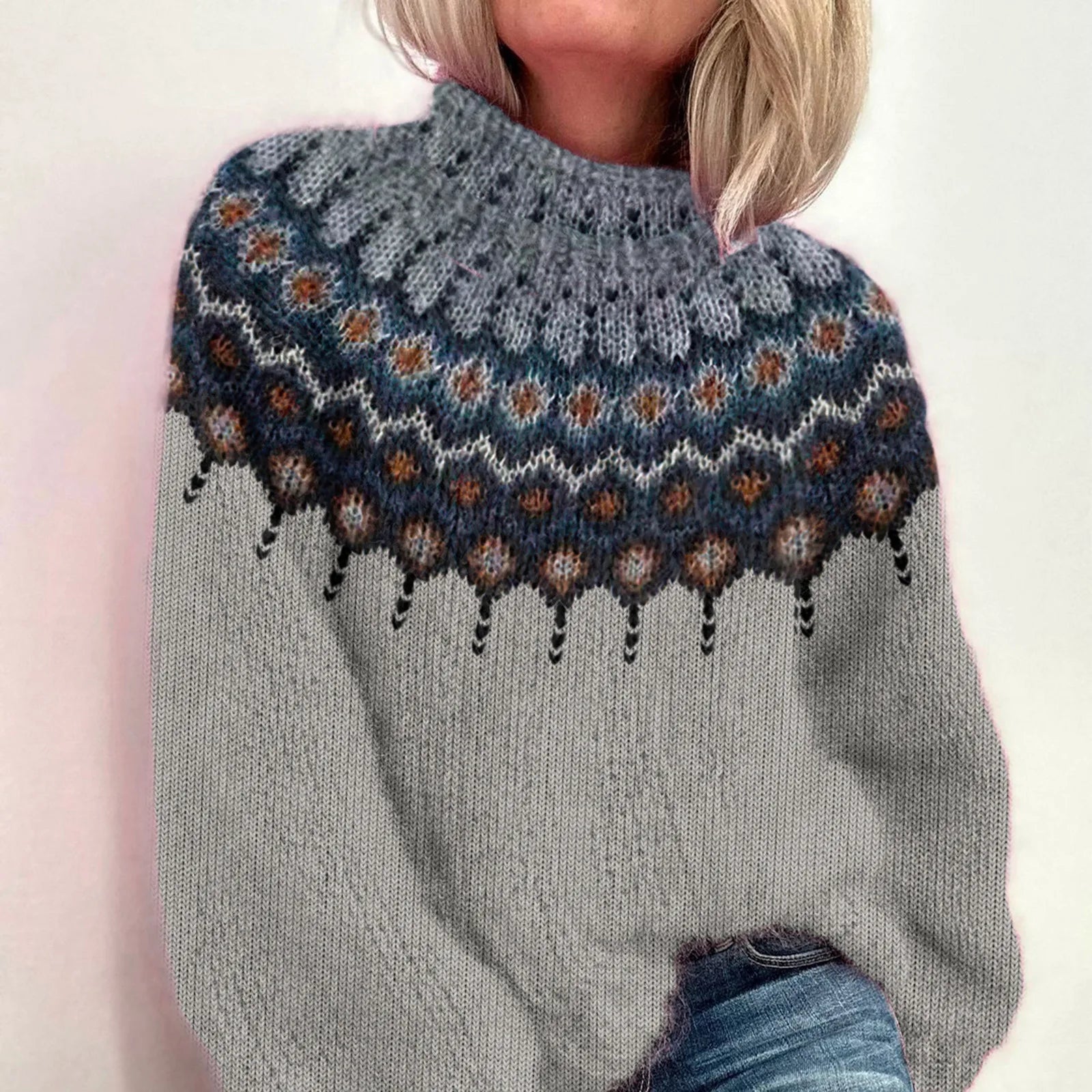 Colorful Premium Knit Sweater