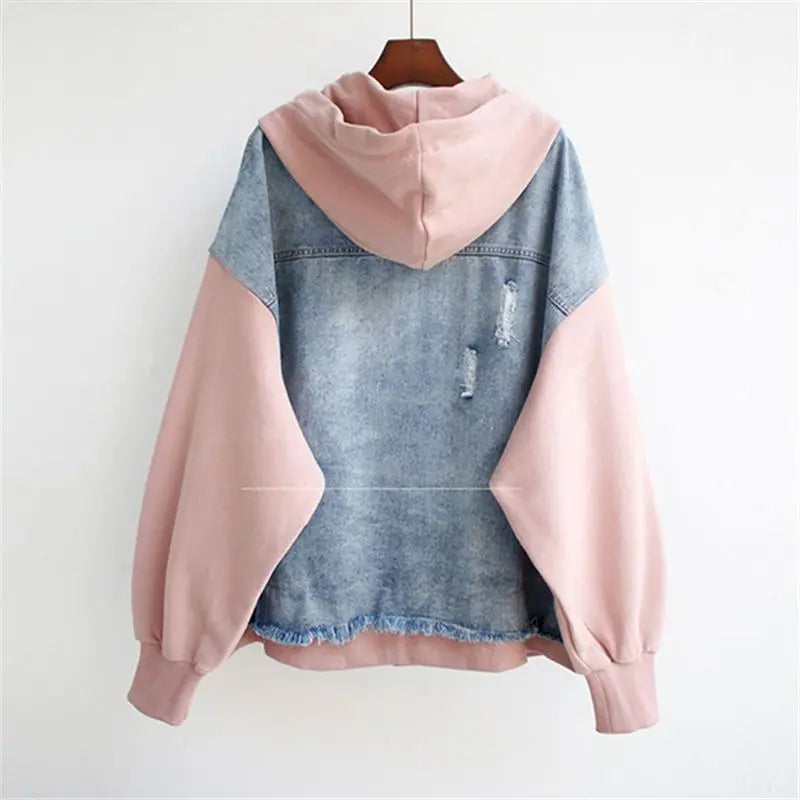 Eloise | Denim Jacket with Hoodie
