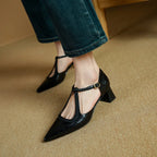 Josephine | Classic Leather Heels