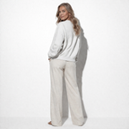 Lunea Mode® | The Colette - Effortless Zip-Up Knit Bomber Cardigan